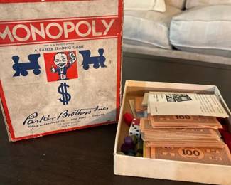 211 vintagemonopolyboardgameparkerbroth