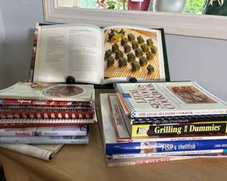 170 cookbooksassortedlotwithbookholder