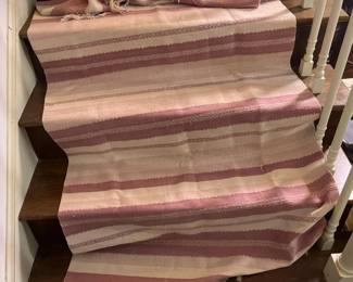 042 southwesternstripedpinkandwhitewove