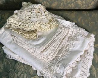 040 handmadecrochetlaceandassortedembro