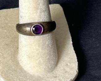 105 smallvintagesterlingsilverringwith