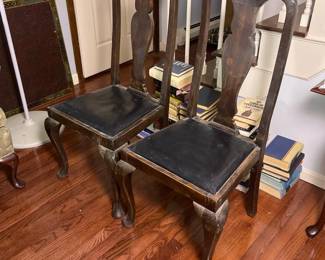 322 pairofvintagewoodensidechairs