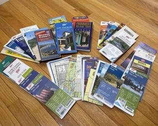341 assortedvintageaaatravelmapsguidebo