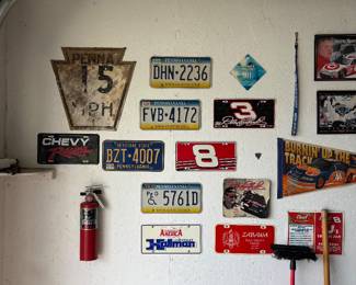 Antique Penna Speed Sign, Dale Earnhardt