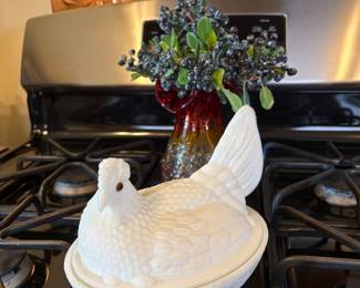 Hen On Nest | Westmoreland