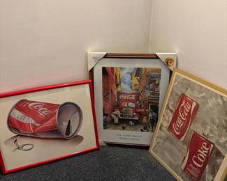 220 framedcocacolacanprints