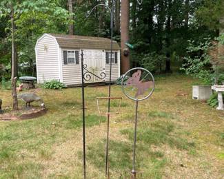298 decorativegardenstakehooklot