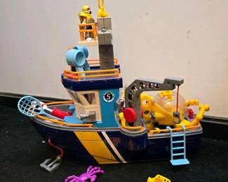 284 fisherpriceimaginextrescueboatplays