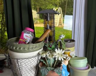 054 gardeninglotpotsbirdfeederaccessori
