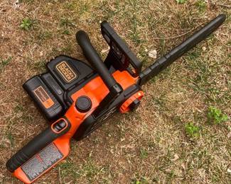 255 blackdecker40vmaxcordlesschainsaw