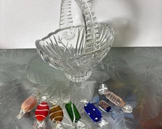 269 muranostyleartglasscandiesglassbas