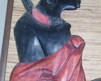 African masks wall art 