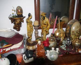 Various oriental items