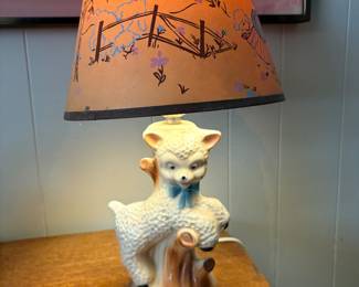 Mid century Bo Peep Lamp