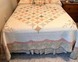 Double Bed with Quilt Cover
