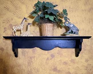 Wood shelf