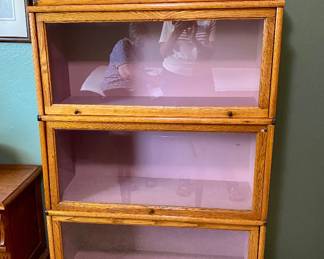 antique barrister bookcase