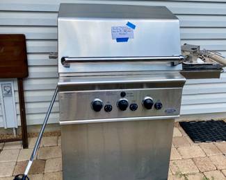 Dynamic gas grill with rotisserie