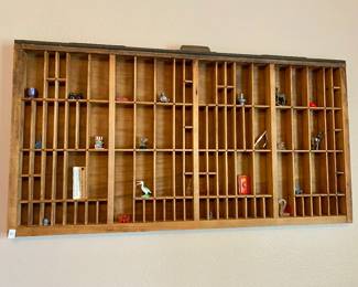 shadow shelf with miniatures included