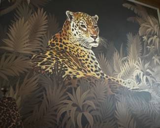 Large wall art and other animal print home decor