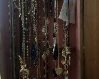 Vast collection of costume jewelry