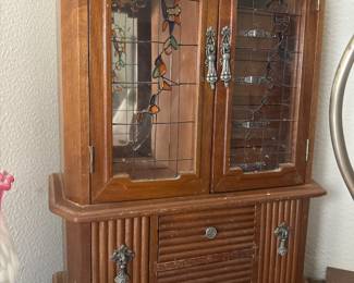 Beautiful jewelry box with several sections for storage