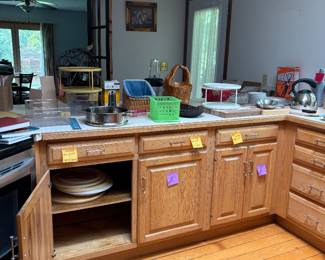 plates, baking dishes
