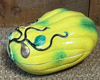 016 squashliddedceramictrinketbox