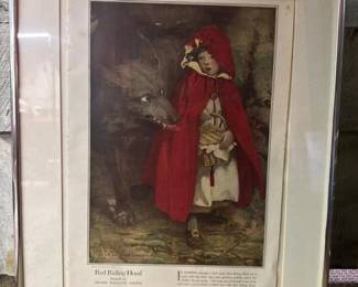 188 16x20redridinghoodwallart