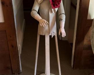 209 folkartstylewoodenmannequinfigure