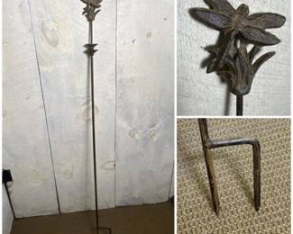 154 castirondragonflygardenstake