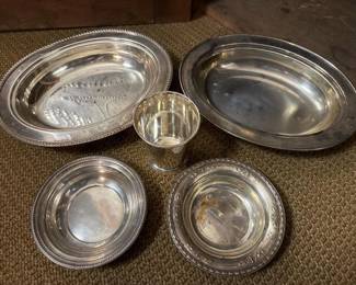199 sterlingsilverandsilverplateserving