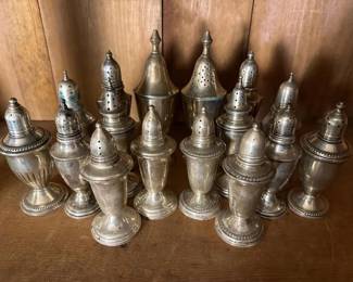 009 sterlingsilverweightedsaltandpepper