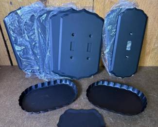 183 blackdecorativeswitchplatecoversand