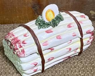 013 asparagusceramictrinketbox