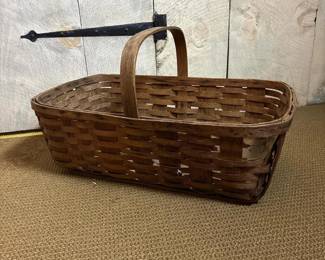 140 rectangularsplintbasketwithhandle