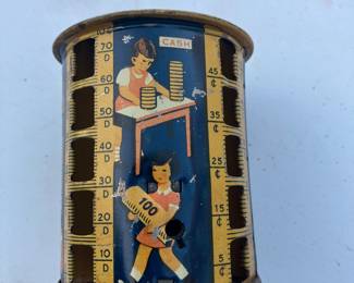 Vintage coin bank