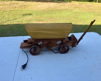 Covered wagon lamp