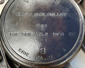 Victor Griswold skillet 