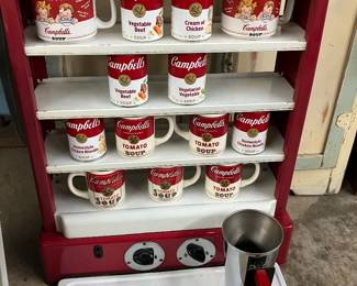 Campbell soup 1950’s soup stand!