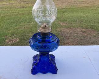 Cobalt lamp