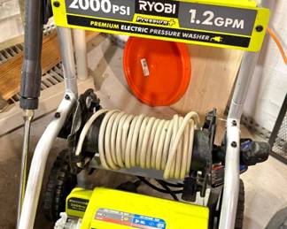 Ryobi 2000 PSI 1.2 GPM Electric Pressure Washer