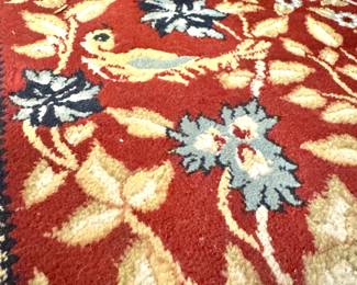 Unique Loom Nain Collection Burgundy Persian-Style 5' x 8' Area Rug