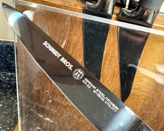 Schmidt Bros. German Steel 6-Piece Knife Block Set
