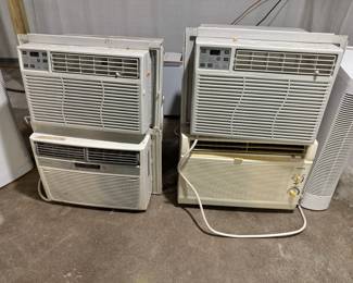 Assorted Window Air Conditioners – Frigidaire & Panasonic Units
