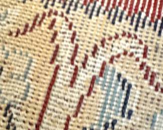 Unique Loom Nain Collection Burgundy Persian-Style 5' x 8' Area Rug