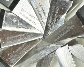 Kitchen Essentials by Calphalon Stainless Steel Serrated Steak Knives, Set of 8