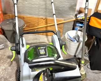 EGO Power+ 56V Cordless Snow Blower, EGO 56V Cordless String Trimmer / Weed Eater