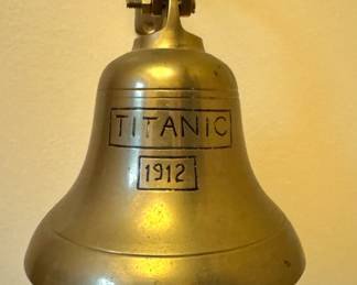 RMS Titanic 1912 Commemorative Brass Ship Bell