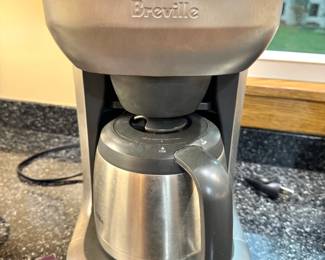 Breville Grind Control 12-Cup Coffee Maker with Built-In Burr Grinder & Thermal Carafe